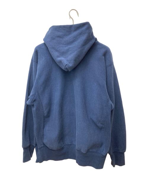 Champion（チャンピオン）Champion (チャンピオン) 90'Sリバースウィーブプルオーバーパーカー ネイビー サイズ:XLの古着・服飾アイテム