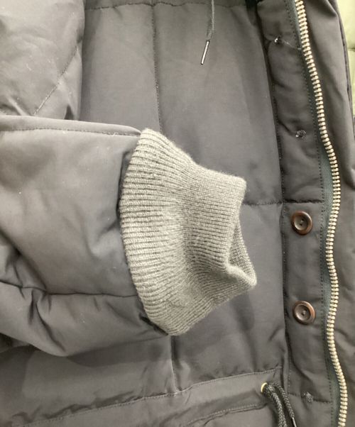 WAREHOUSE（ウエアハウス）WAREHOUSE (ウエアハウス) HOODED DOWN PARKA WITH FUR ブラック サイズ:XLの古着・服飾アイテム