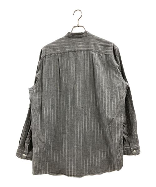JAM（ジェイ エー エム）JAM (ジェイ エー エム) Original Vintage Fabric No Collar Shirts グレー サイズ:2の古着・服飾アイテム