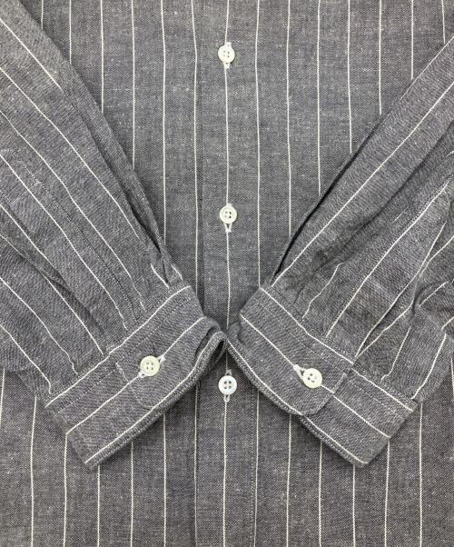 JAM（ジェイ エー エム）JAM (ジェイ エー エム) Original Vintage Fabric No Collar Shirts グレー サイズ:2の古着・服飾アイテム