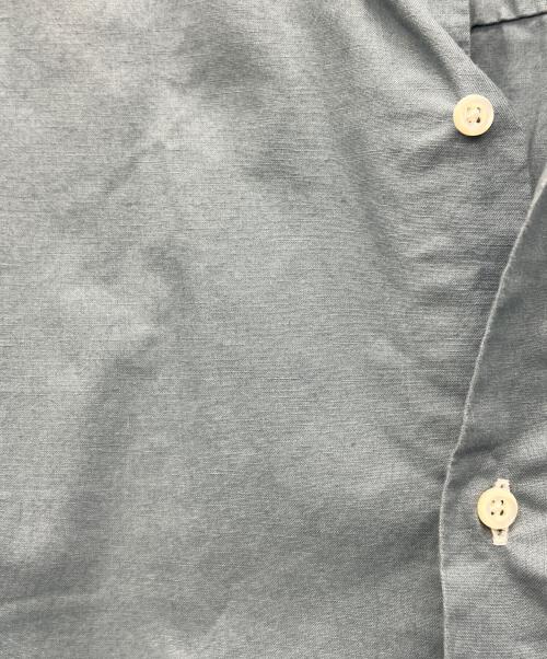 JAM（ジェイ エー エム）JAM (ジェイ エー エム) Original Vintage Fabric No Collar Shirts ブルー サイズ:2の古着・服飾アイテム