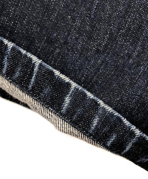 nest Robe（ネストローブ）nest Robe (ネストローブ) オーバーラップワイドデニムパンツ インディゴ サイズ:記載なしの古着・服飾アイテム