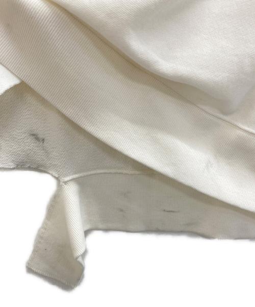 ALMOSTBLACK（オールモストブラック）ALMOSTBLACK (オールモストブラック) ダメージスウェット ホワイト サイズ:２の古着・服飾アイテム