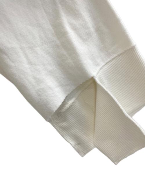 ALMOSTBLACK（オールモストブラック）ALMOSTBLACK (オールモストブラック) ダメージスウェット ホワイト サイズ:２の古着・服飾アイテム