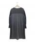 自由区 (ジユウク) ウールニットコンビジャージー ワンピース グレー サイズ:SIZE 40：6000円