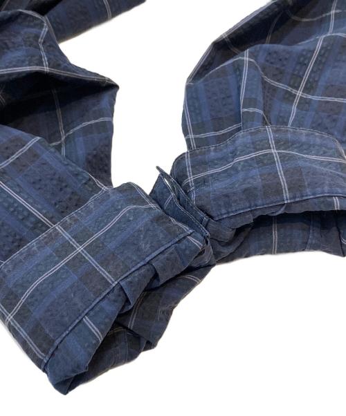 MUZE（ミューズ）MUZE (ミューズ) COOLMAX SEERSUCKER BIG SH　M20S-CHS02 ネイビー サイズ:1の古着・服飾アイテム