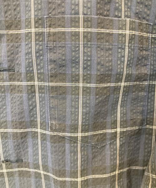 MUZE（ミューズ）MUZE (ミューズ) COOLMAX SEERSUCKER BIG SH　M20S-CHS02 ネイビー サイズ:1の古着・服飾アイテム