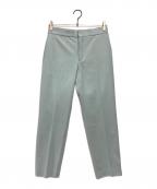 DRAWERドゥロワー）の古着「ウールテーパードパンツ」｜ブルー