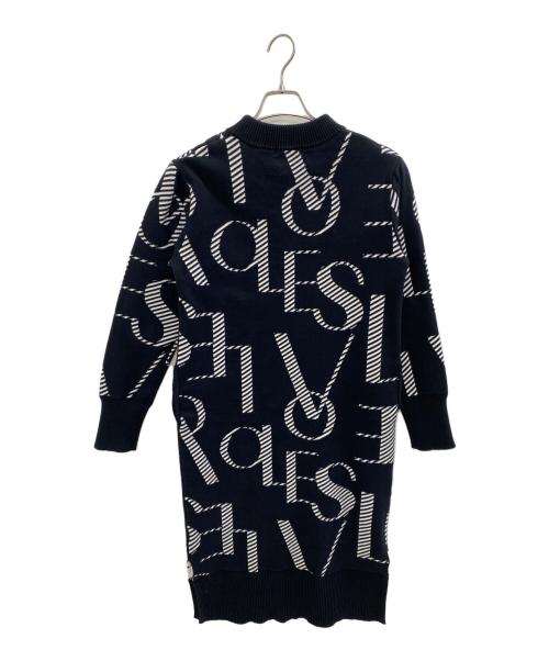 LOVELESS（ラブレス）LOVELESS (ラブレス) シャッフルロゴニットドレス ブラック サイズ:SIZE 36の古着・服飾アイテム