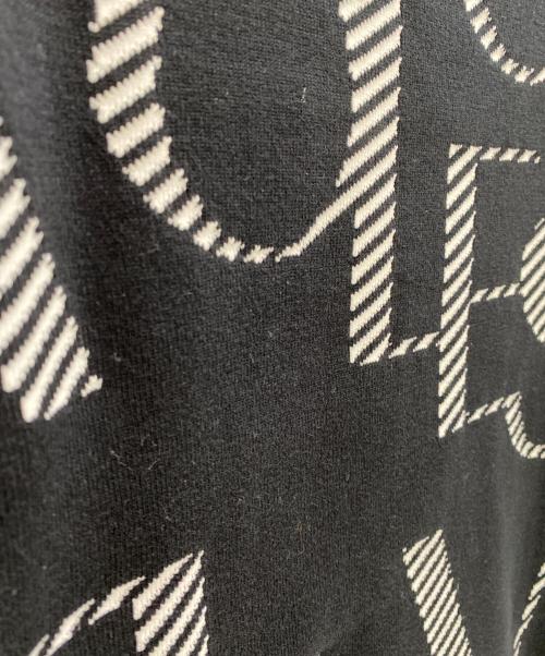 LOVELESS（ラブレス）LOVELESS (ラブレス) シャッフルロゴニットドレス ブラック サイズ:SIZE 36の古着・服飾アイテム