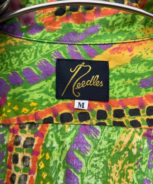 Needles（ニードルズ）Needles (ニードルズ) Work Shirt - India Cotton Broadcloth グリーン サイズ:Mの古着・服飾アイテム