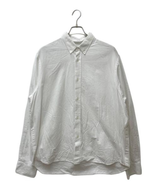 KENZO（ケンゾー）KENZO (ケンゾー) TIGER CREST OXFORD BD SHIRT　FC55CH4001LD ホワイト サイズ:42の古着・服飾アイテム