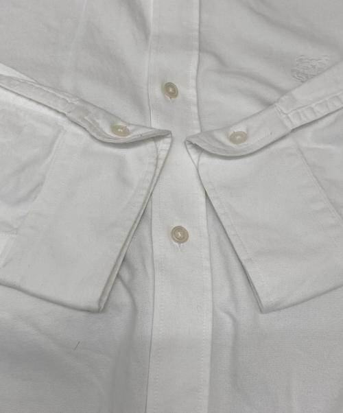 KENZO（ケンゾー）KENZO (ケンゾー) TIGER CREST OXFORD BD SHIRT　FC55CH4001LD ホワイト サイズ:42の古着・服飾アイテム