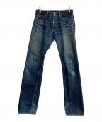 MOMOTARO JEANS桃太郎ジーンズ）の古着「デニムパンツ」｜インディゴ