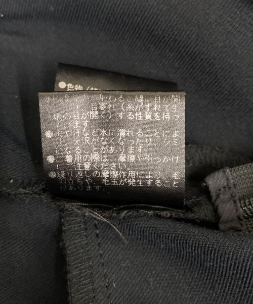 LE PHIL（ル フィル）LE PHIL (ル フィル) 2WAYツイル オータムスリットパンツ ブラック サイズ:1の古着・服飾アイテム