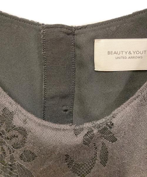 BEAUTY&YOUTH（ビューティーアンドユース）BEAUTY&YOUTH (ビューティーアンドユース) レースマキシドレス ブラック サイズ:SIZE Mの古着・服飾アイテム