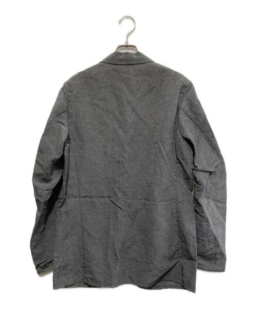 COMOLI（コモリ）COMOLI (コモリ) リネンシルクテーラードジャケット グレー サイズ:1の古着・服飾アイテム