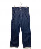 AURALEEオーラリー）の古着「SELVEDGE LIGHT DENIM PANTS」｜インディゴ