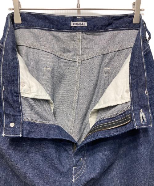 AURALEE（オーラリー）AURALEE (オーラリー) SELVEDGE LIGHT DENIM PANTS インディゴ サイズ:5の古着・服飾アイテム