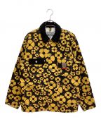 Carhartt WIP×MARNIカーハート ワーク イン プログレス×マルニ）の古着「MARNI OG CHORE COAT (マルニオージーコアコート)」｜ブラック×イエロー