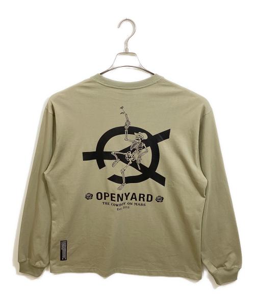 OY（オーワイ）OY (オーワイ) SKULL LOGO LONG SLEEVE オリーブ サイズ:1の古着・服飾アイテム