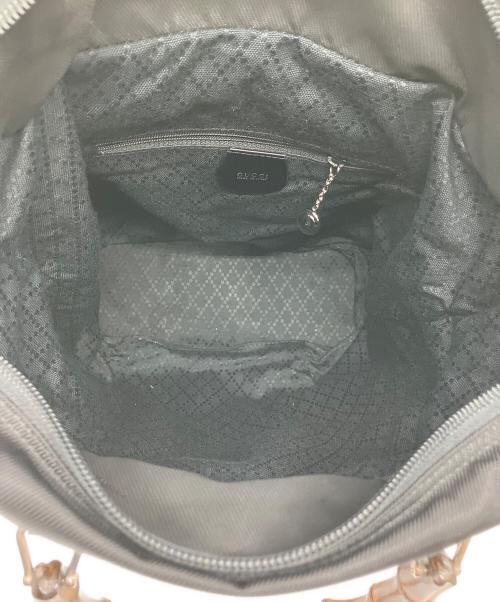 GUCCI（グッチ）GUCCI (グッチ) バンブートートバッグ ブラックの古着・服飾アイテム