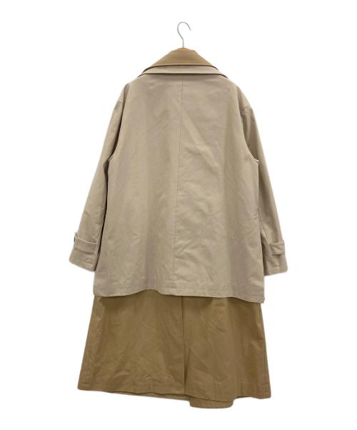 no.（ナンバー）no. (ナンバー) LAYERED TRENCH COAT ベージュ サイズ:1の古着・服飾アイテム