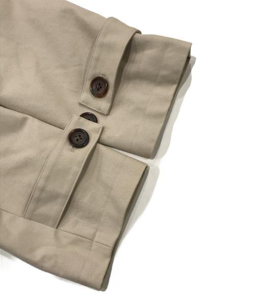 no.（ナンバー）no. (ナンバー) LAYERED TRENCH COAT ベージュ サイズ:1の古着・服飾アイテム