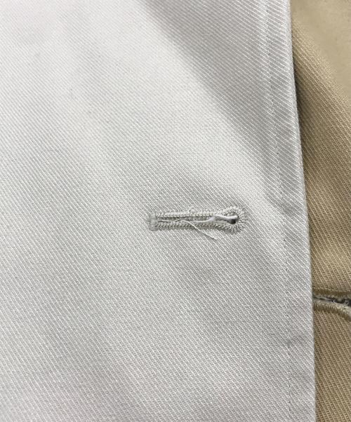 no.（ナンバー）no. (ナンバー) LAYERED TRENCH COAT ベージュ サイズ:1の古着・服飾アイテム