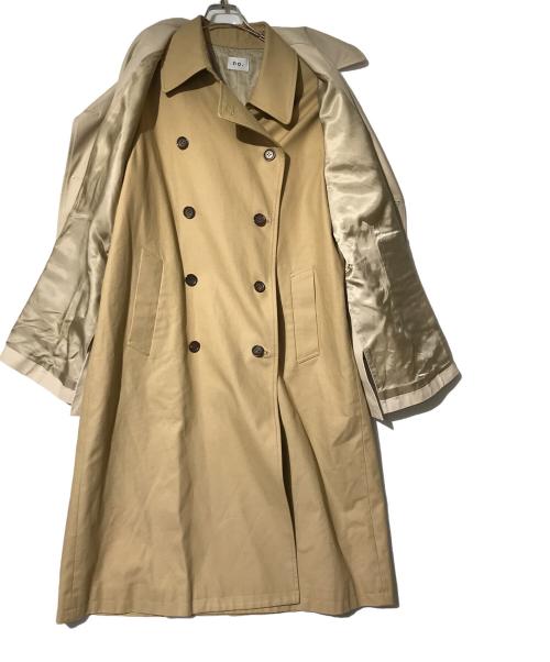 no.（ナンバー）no. (ナンバー) LAYERED TRENCH COAT ベージュ サイズ:1の古着・服飾アイテム