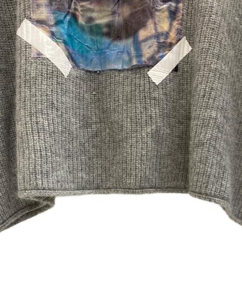 DISCOVERED（ディスカバード）DISCOVERED (ディスカバード) AZE プリントニット グレー サイズ:2の古着・服飾アイテム