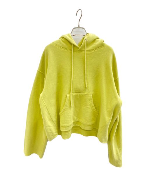 UNUSED（アンユーズド）UNUSED (アンユーズド) クロップドパーカー イエローの古着・服飾アイテム
