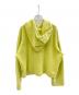 UNUSED (アンユーズド) クロップドパーカー イエロー：4000円
