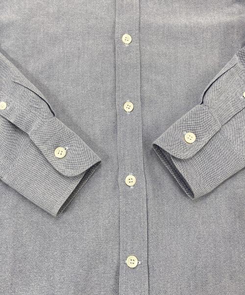 maison kitsune（メゾンキツネ）maison kitsune (メゾンキツネ) 長袖シャツ KMH-2700-A ブルー サイズ:36の古着・服飾アイテム