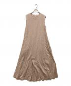 ADAWASアダワス）の古着「フレアロンパース」｜ライトピンク