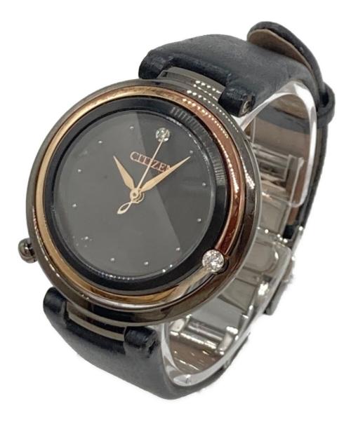 CITIZEN L（シチズンエル）CITIZEN L (シチズンエル) 腕時計 ブラックの古着・服飾アイテム