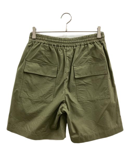 UNION LAUNCH（ユニオンランチ）UNION LAUNCH (ユニオンランチ) Ron Herman (ロンハーマン) Ripstop Wide Fit Shorts オリーブ サイズ:Sの古着・服飾アイテム