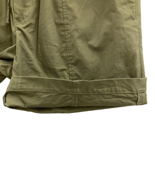 UNION LAUNCH（ユニオンランチ）UNION LAUNCH (ユニオンランチ) Ron Herman (ロンハーマン) Ripstop Wide Fit Shorts オリーブ サイズ:Sの古着・服飾アイテム