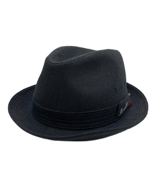 BORSALINO（ボルサリーノ）BORSALINO (ボルサリーノ) ハット ブラック サイズ:57cmの古着・服飾アイテム