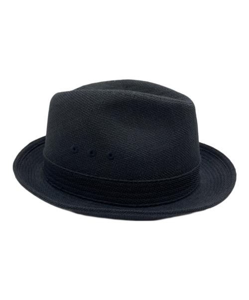 BORSALINO（ボルサリーノ）BORSALINO (ボルサリーノ) ハット ブラック サイズ:57cmの古着・服飾アイテム