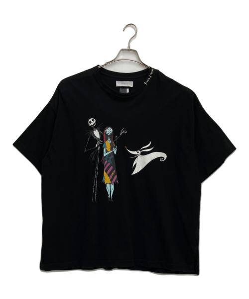 FACETASM（ファセッタズム）FACETASM (ファセッタズム) DISNEY (ディズニー) NIGHTMARE BEFORE CHRISTMAS BIG TEE ブラック サイズ:1の古着・服飾アイテム