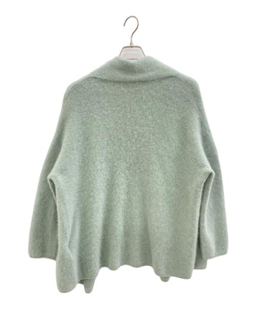 Noble（ノーブル）Noble (ノーブル) ラクーンニットオーバーカーディガン ミント サイズ:-の古着・服飾アイテム
