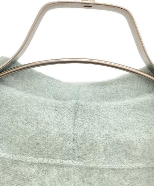 Noble（ノーブル）Noble (ノーブル) ラクーンニットオーバーカーディガン ミント サイズ:-の古着・服飾アイテム