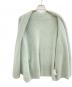 中古・古着 Noble (ノーブル) ラクーンニットオーバーカーディガン ミント サイズ:-：6000円