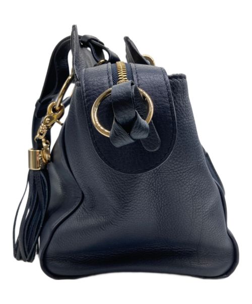 SEE BY CHLOE（シーバイクロエ）SEE BY CHLOE (シーバイクロエ) 2WAYショルダーバッグ ネイビーの古着・服飾アイテム