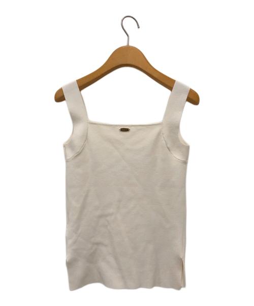 ARPEGE STORY（アルページュストーリー）Arpege story (アルページュストーリー) スクエアタンク＆ドルマンカーデ オフホワイト サイズ:2の古着・服飾アイテム