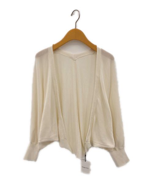 ARPEGE STORY（アルページュストーリー）Arpege story (アルページュストーリー) スクエアタンク＆ドルマンカーデ オフホワイト サイズ:2の古着・服飾アイテム