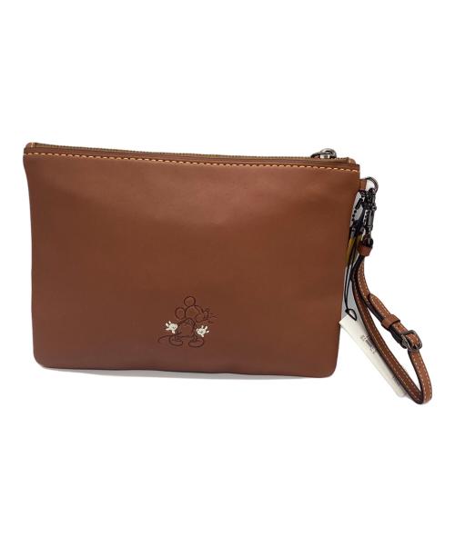 COACH（コーチ）COACH (コーチ) クラッチバッグ ブラウンの古着・服飾アイテム