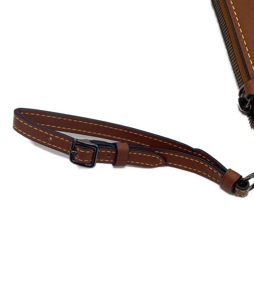 COACH（コーチ）COACH (コーチ) クラッチバッグ ブラウンの古着・服飾アイテム