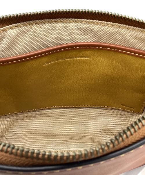 COACH（コーチ）COACH (コーチ) クラッチバッグ ブラウンの古着・服飾アイテム
